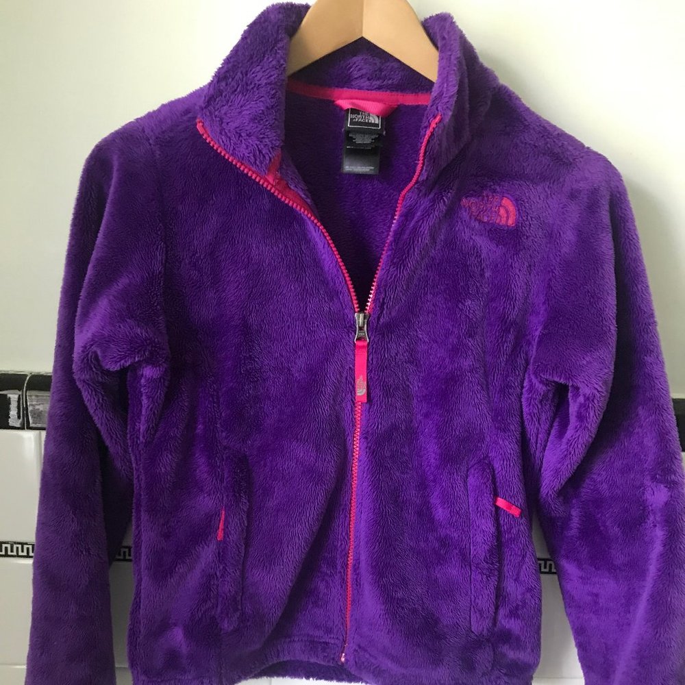 North Face Girls Fleece Jacket Size M (10/12)